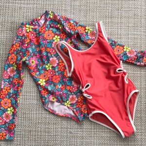 Cat & Jack Swimsuits (size S)